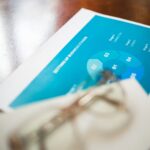 Business documents and charts representing research and development tax planning